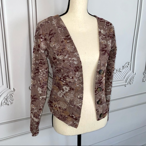 Free People Caroline Button Down Front Cardigan | Size S - Picture 3 of 9